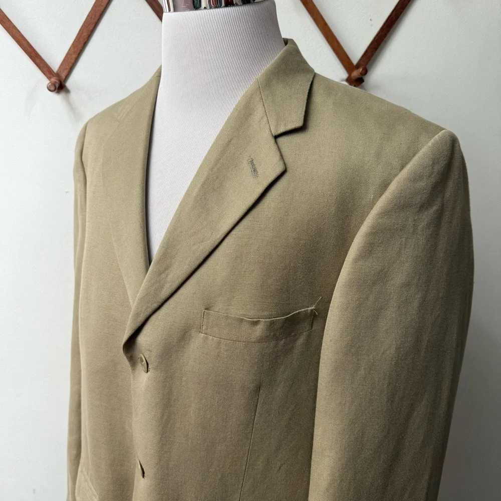 Moygashel Irish Linen Tan Blazer